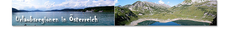 Urlaubsregionen in �sterreich